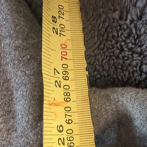 FILA| Grey Long Sleeve Hoodie Sweatshirt With Front Pouch Cotton Blend - Picture 10 of 14